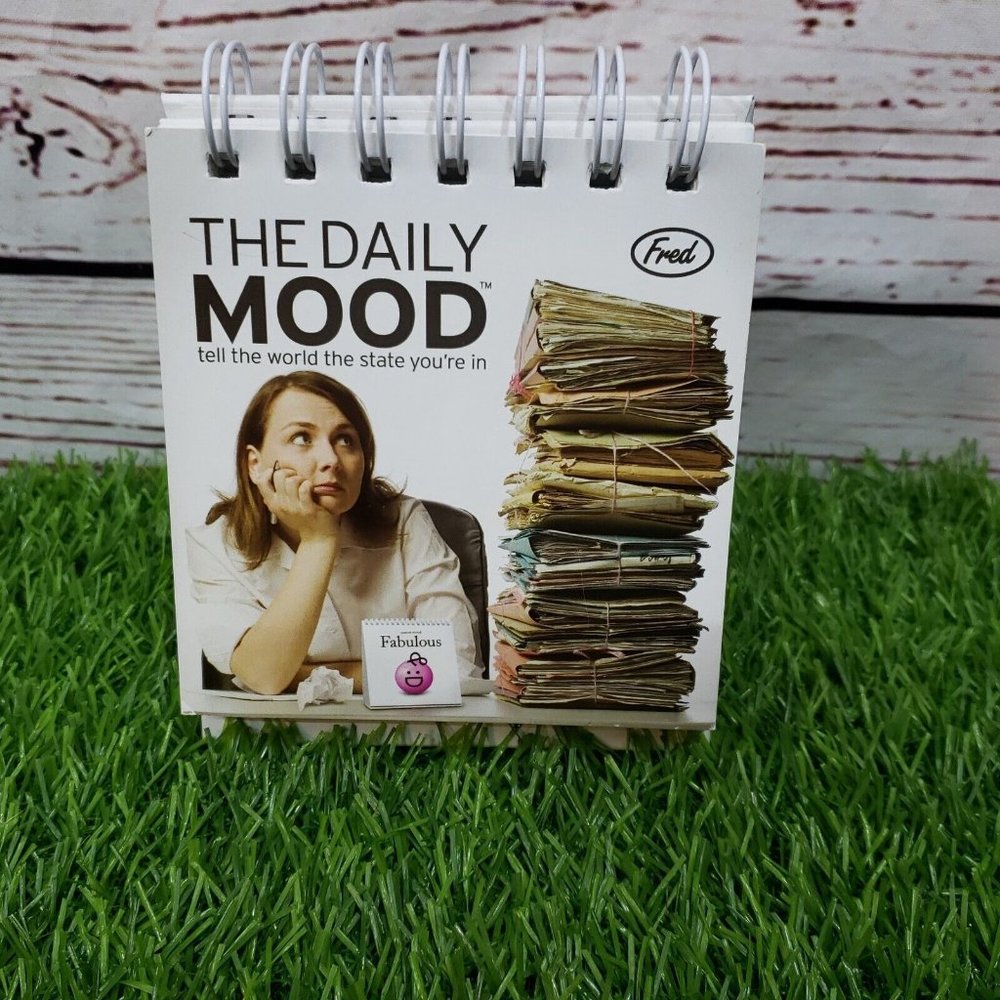 Fred THE DAILY MOOD Desk Flipchart - EUC